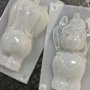 Unicorn Bath Bomb Mould 3D Medium